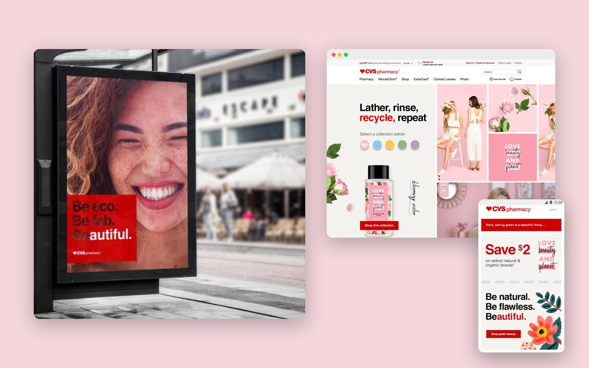 Love Beauty and Planet × CVS — project overview